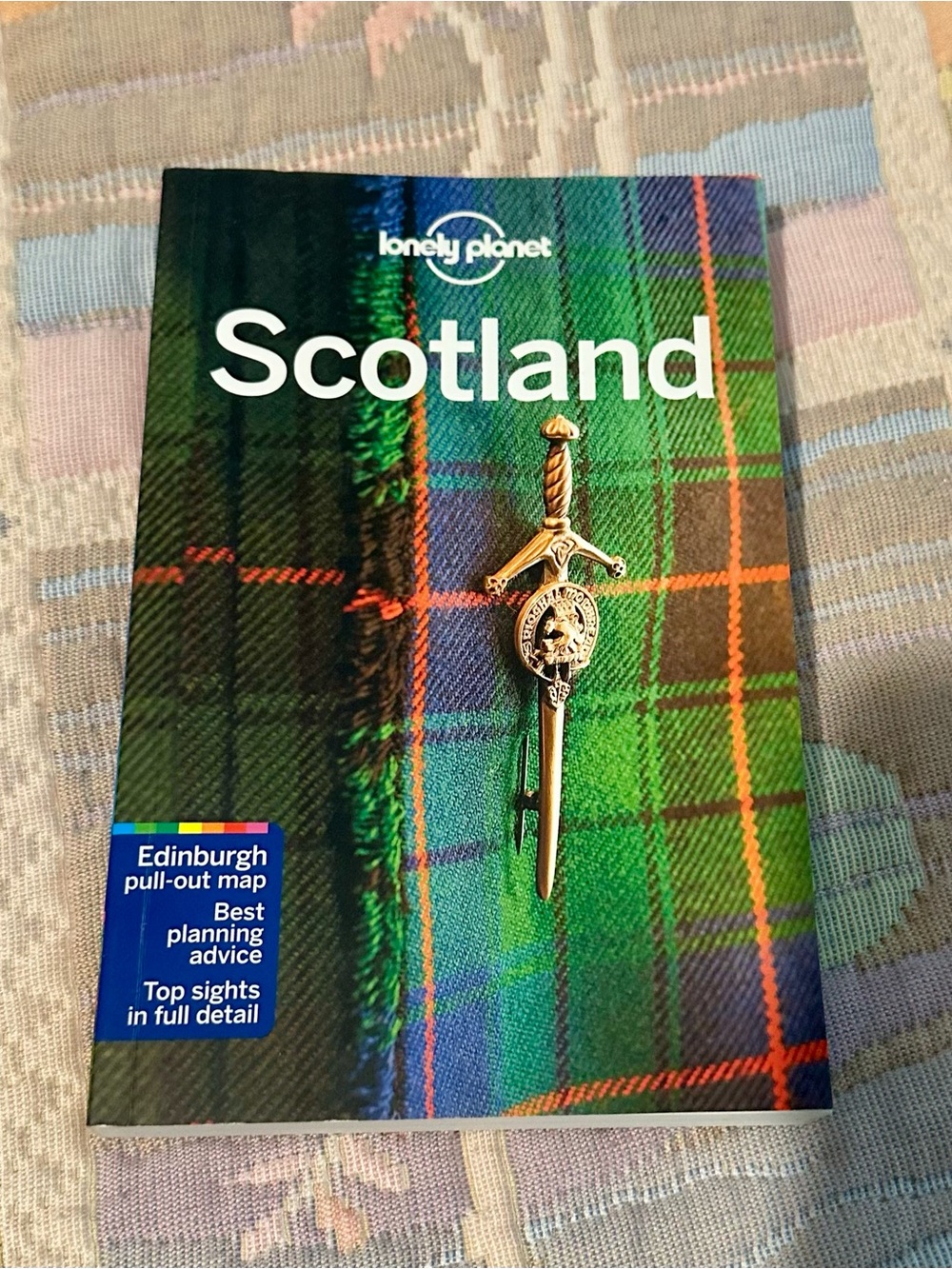 Scotland Guidebook - Green Plaid Cover